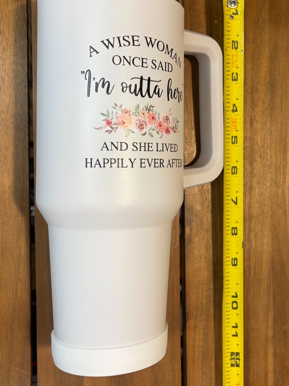 NWT Sandjest 40oz Stainless Steel Insulated Retirement Tumbler - Picture 6 of 6